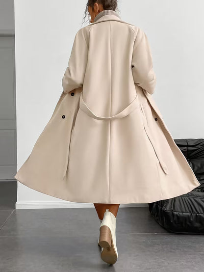 Ikonisk Beige Trenchcoat - Tidløs Elegance til Enhver Anledning