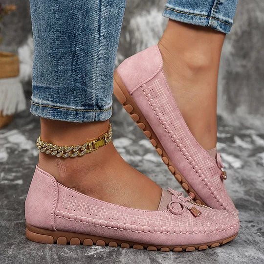 ORTOVIA™ Ortopediska läderskor, lätta, halkfria, andningsbara - 🔥Bästsäljare - 50% rabatt🔥