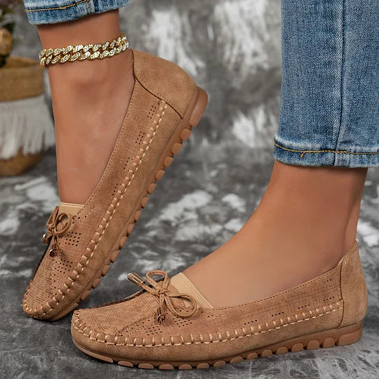 ORTOVIA™ Ortopediska läderskor, lätta, halkfria, andningsbara - 🔥Bästsäljare - 50% rabatt🔥