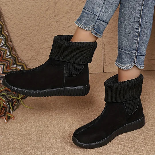 ORTOVIA™ Moderiktiga damstövlar i enfärgad - 🔥Senaste erbjudandet - 50% rabatt