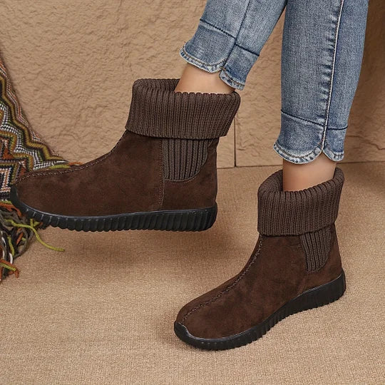 ORTOVIA™ Moderiktiga damstövlar i enfärgad - 🔥Senaste erbjudandet - 50% rabatt