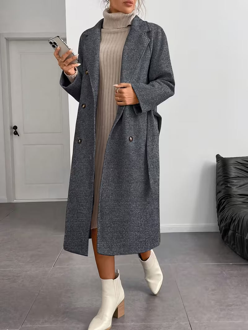 Ikonisk Beige Trenchcoat - Tidløs Elegance til Enhver Anledning