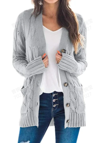 Damhösttröja i midimodell 🧥 – Kan bäras över en t-shirt eller under en kappa, perfekt för kontoret och brunchen 💼