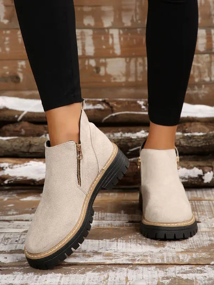 ALVE | Vuxna, enfärgade, ortopediska damstövlar