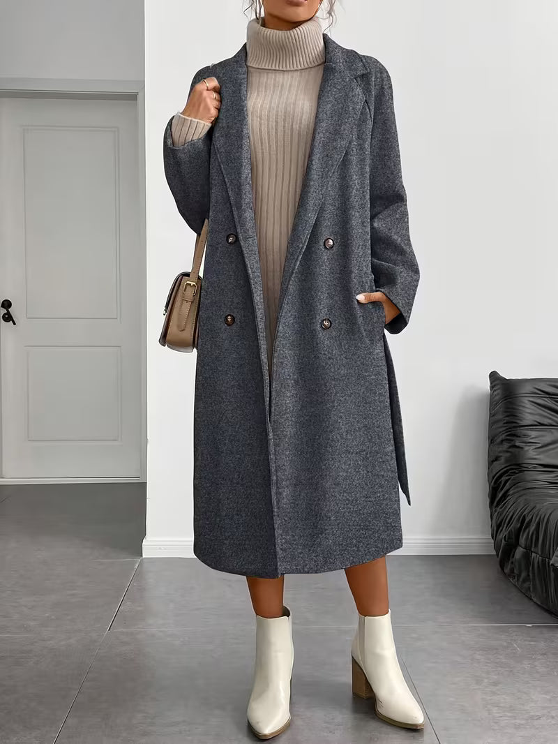 Ikonisk Beige Trenchcoat - Tidløs Elegance til Enhver Anledning