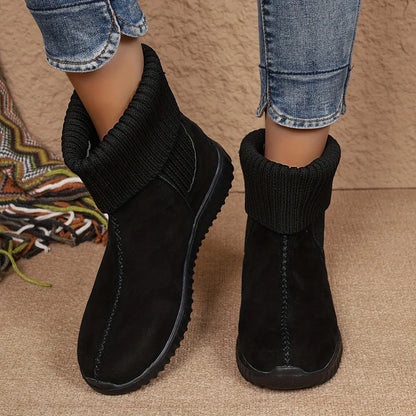 ORTOVIA™ Moderiktiga damstövlar i enfärgad - 🔥Senaste erbjudandet - 50% rabatt