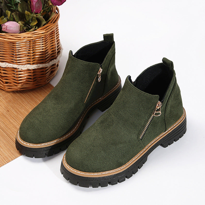 ALVE | Vuxna, enfärgade, ortopediska damstövlar