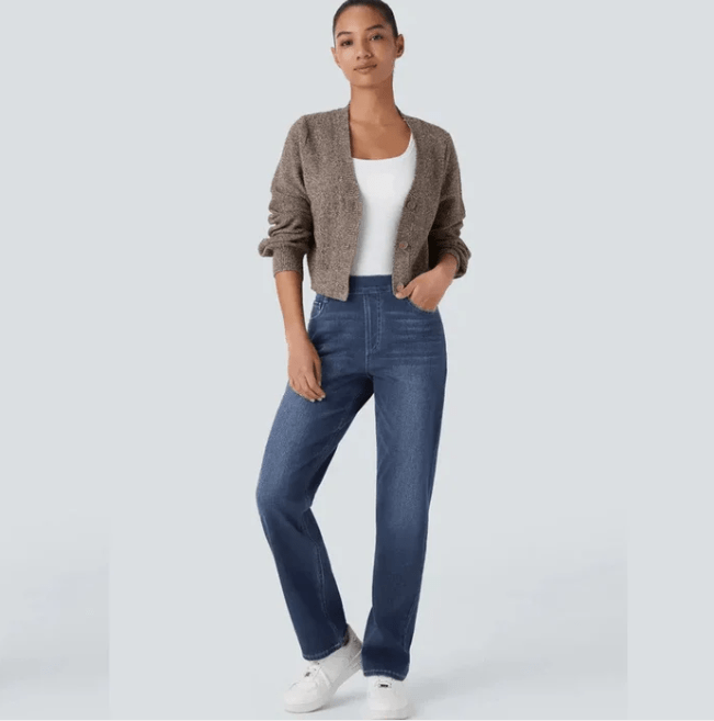 ComfortFit AVELINE – Elastiske og behagelige bukser med høj talje