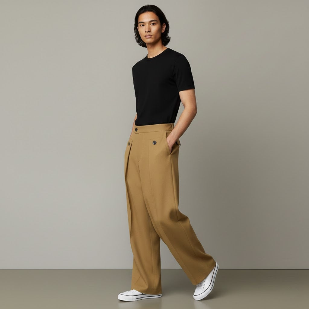 Damien™ | Dressbyxor med pressveck