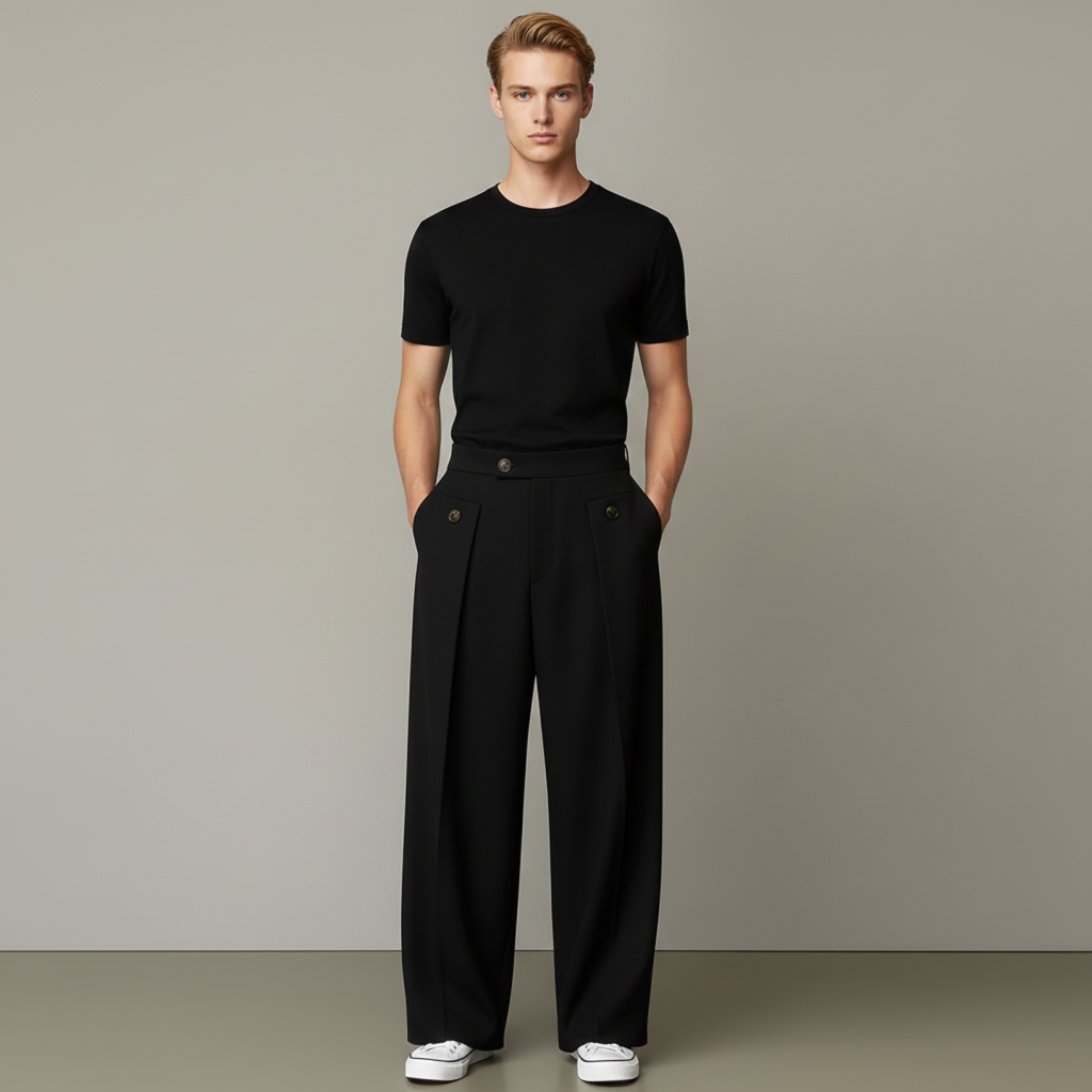 Damien™ | Dressbyxor med pressveck