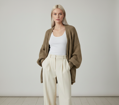 Oversized Cozy Cardigan – Blød Komfort & Tidløs Stil